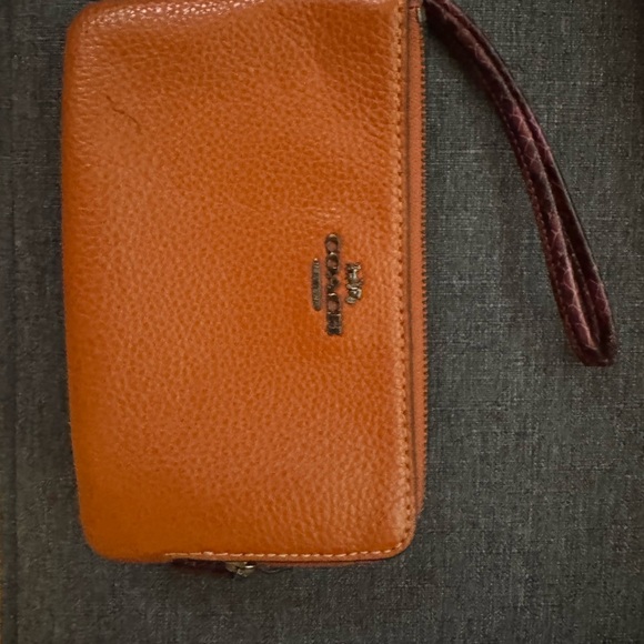 Coach Sunset Leather Backpack with matching accessories - Picture 10 of 16